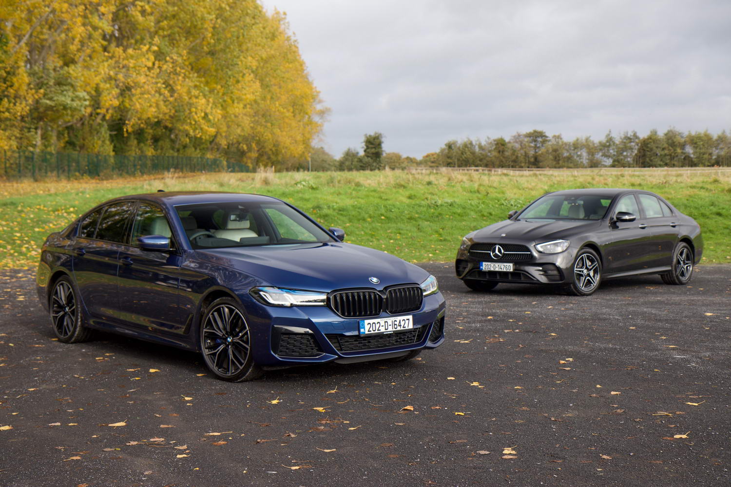 BMW 5 Series vs. Mercedes E-Class hybrid comparison | CompleteCar.ie