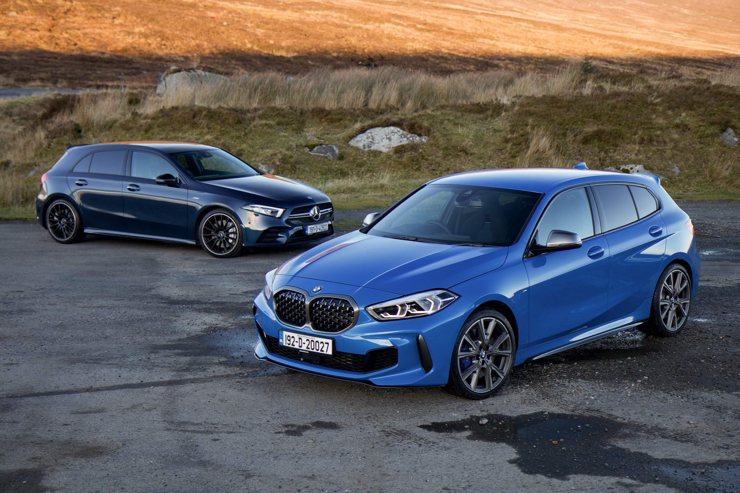 Hot hatch twin test: BMW M135i vs Mercedes-AMG A 35 | CompleteCar.ie
