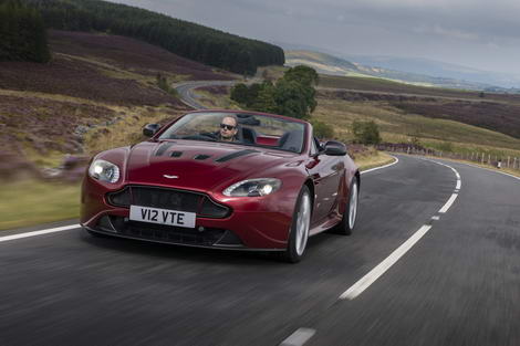 Aston Martin drops the top on its most extreme Vantage V12 S to create the V12 S Roadster.