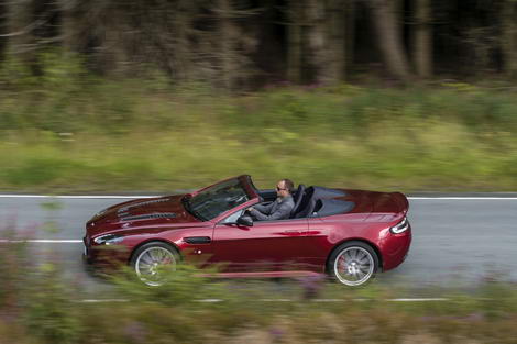 Aston Martin drops the top on its most extreme Vantage V12 S to create the V12 S Roadster.