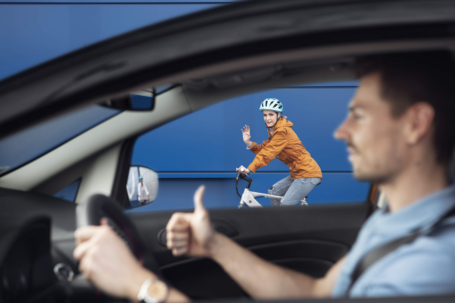 Keeping cyclists and pedestrians safe