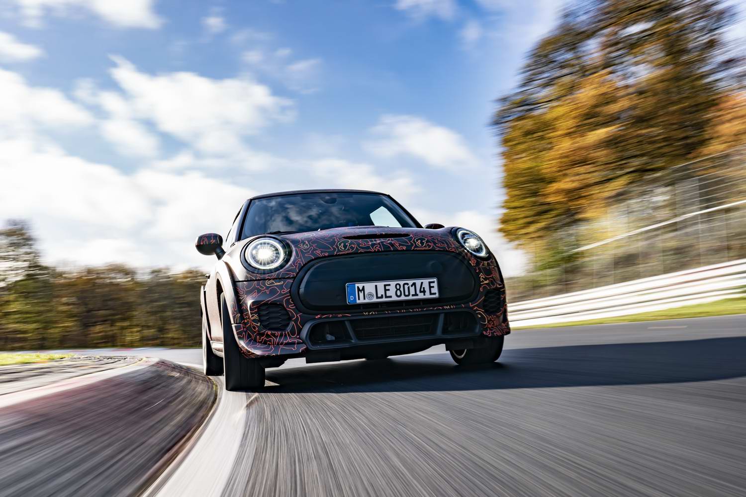 Electric MINI hot hatch incoming