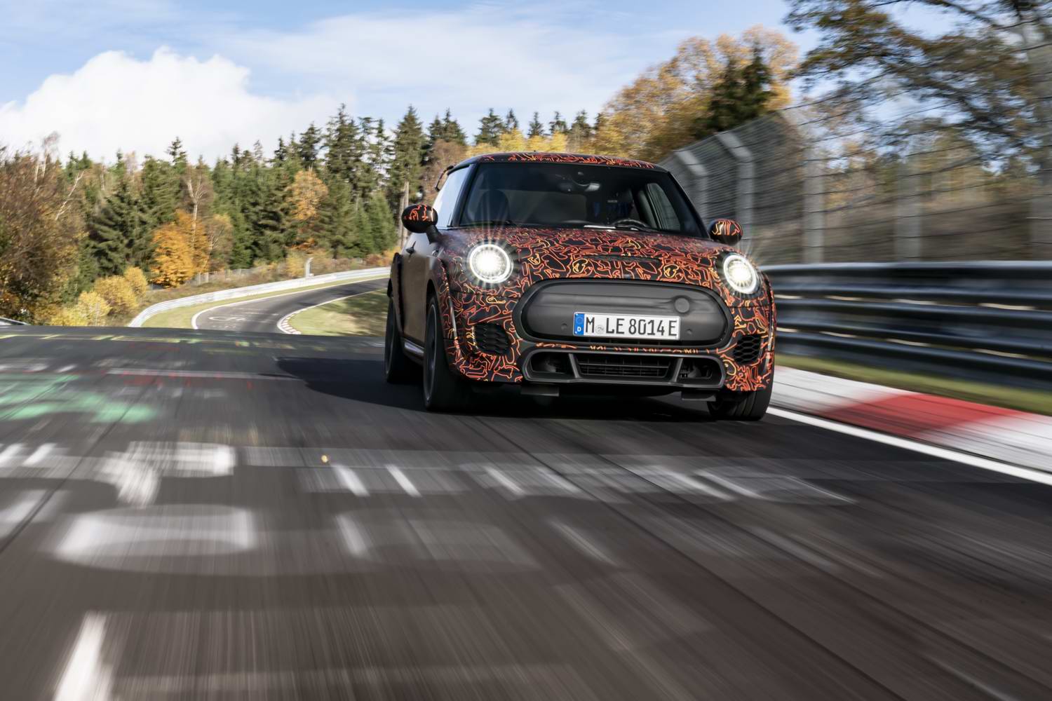 Electric MINI hot hatch incoming