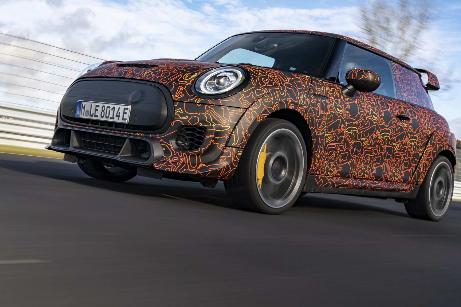 Electric MINI hot hatch incoming