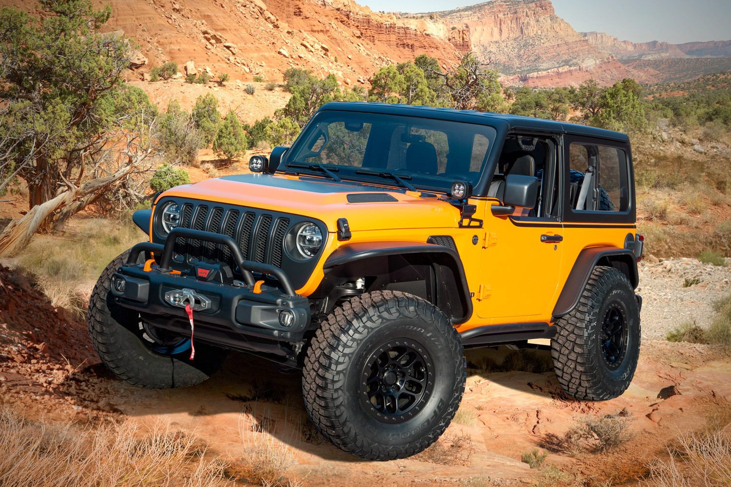 Jeep shows off electric Wrangler concept - car and motoring news by