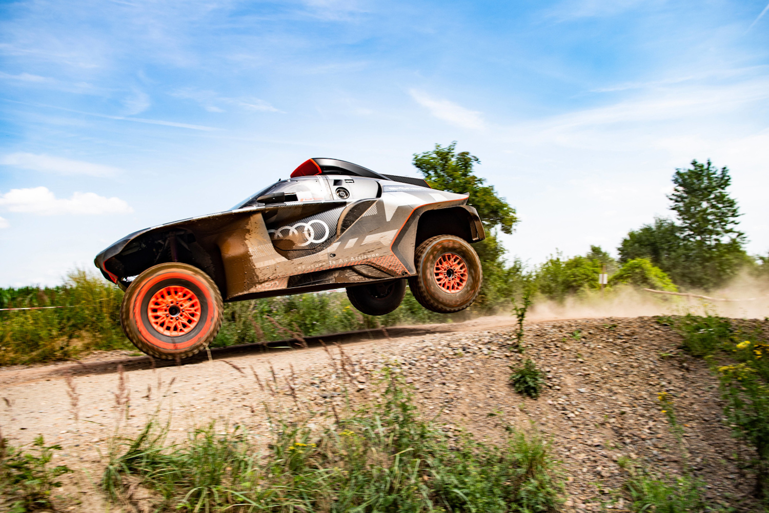 Audi RS Q e-tron Dakar racer