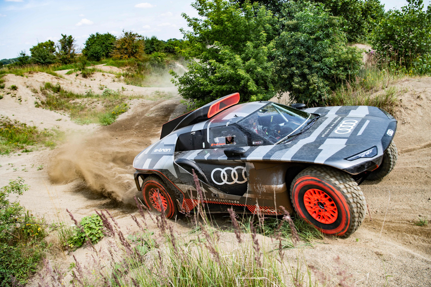Audi RS Q e-tron Dakar racer