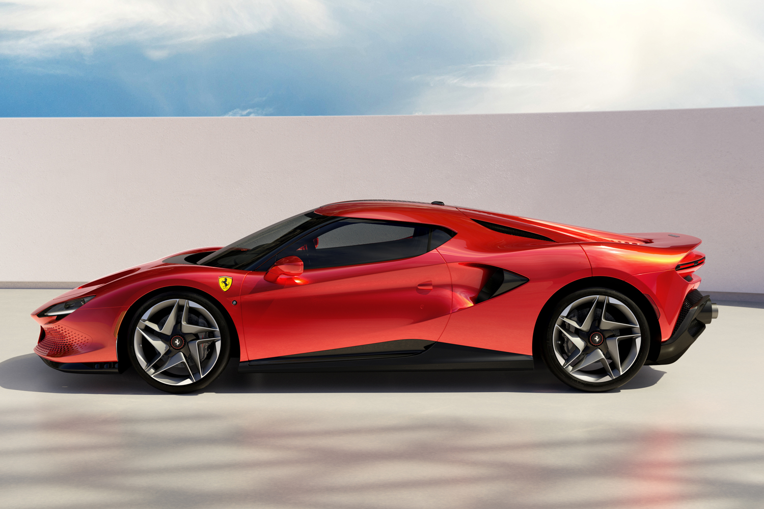 Ferrari shows off unique 