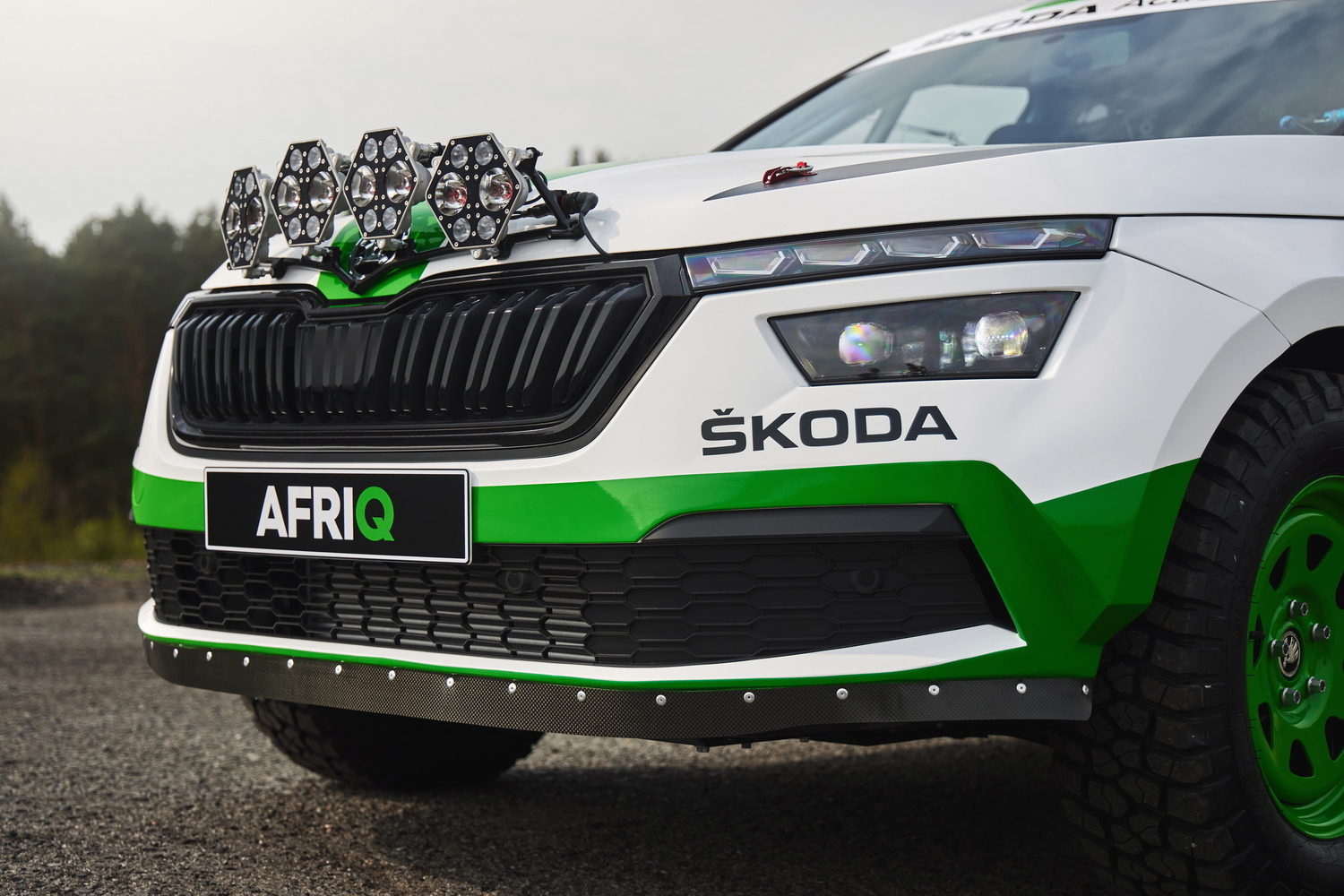 Skoda Afriq rally car (2022)