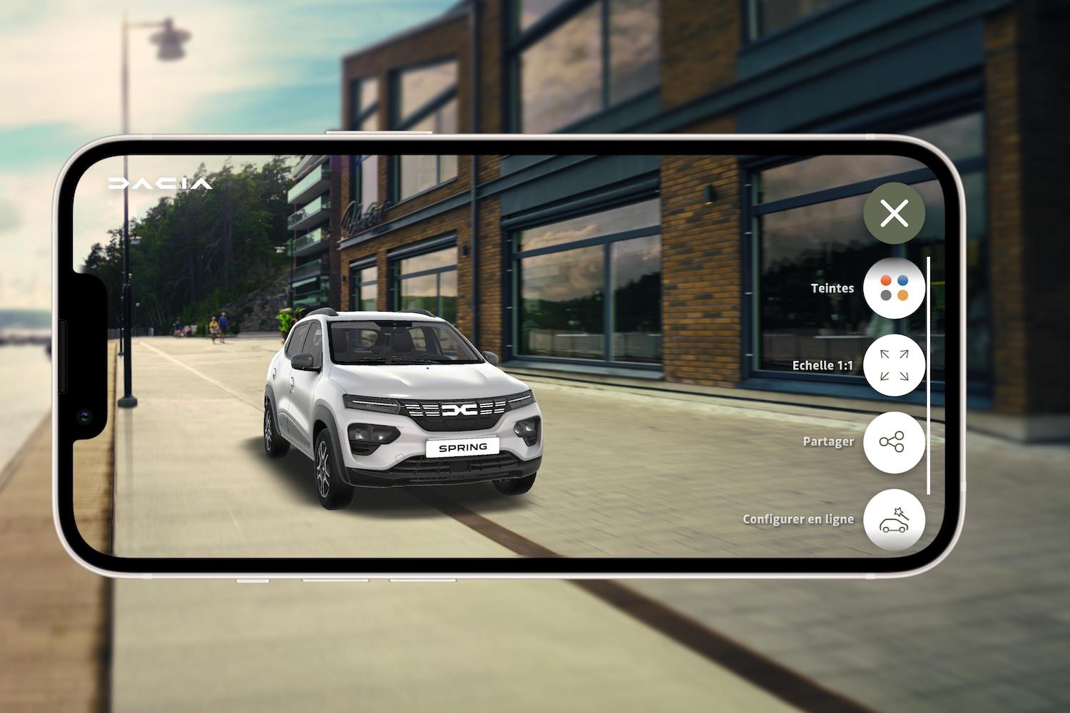 Dacia launches new augmented reality app