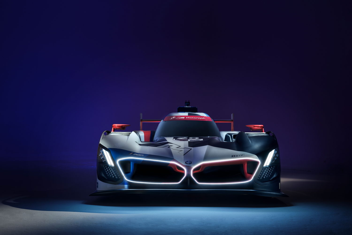 BMW shows off new racer