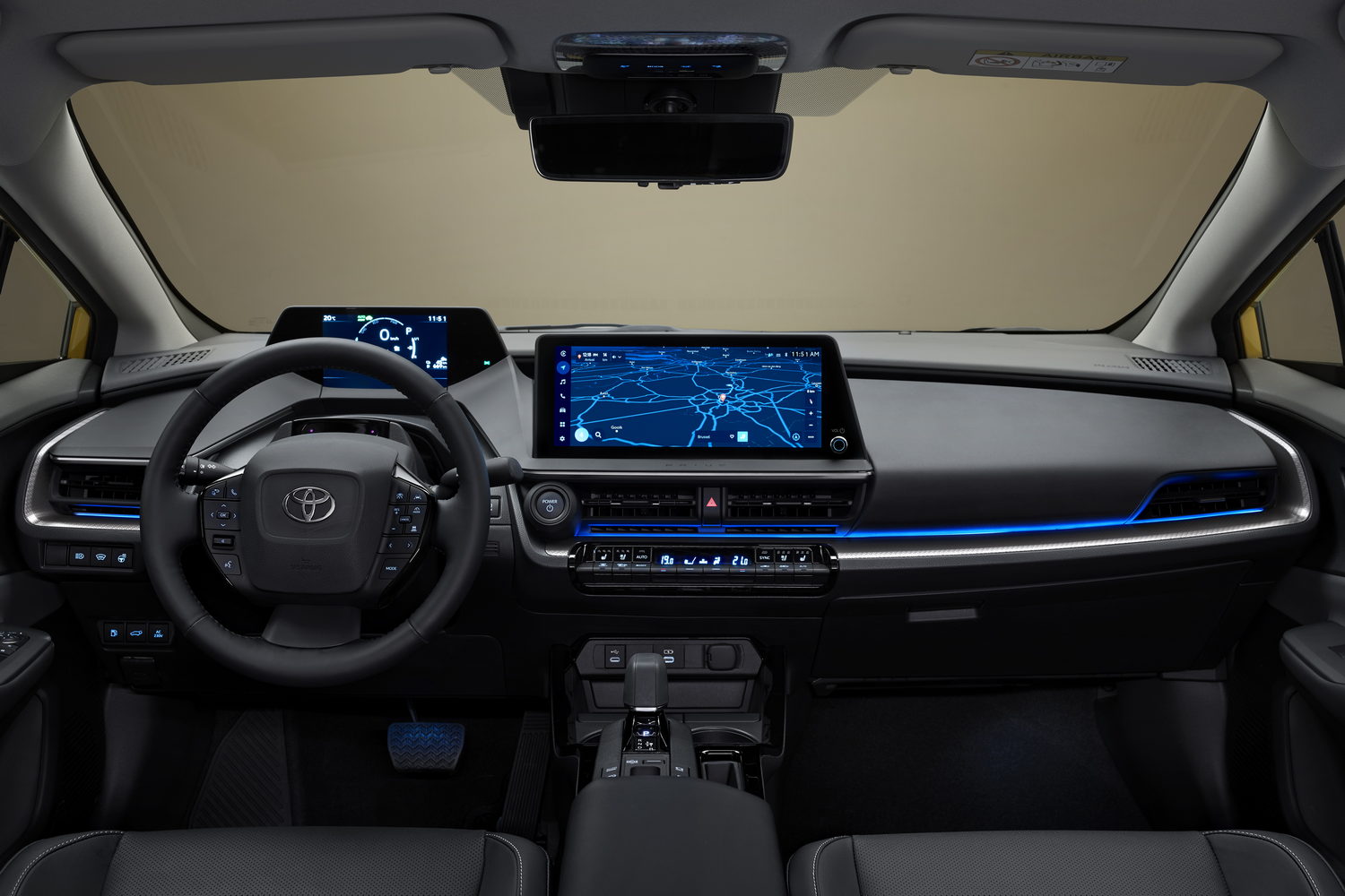 Toyota shows off 2023 hybrid Prius
