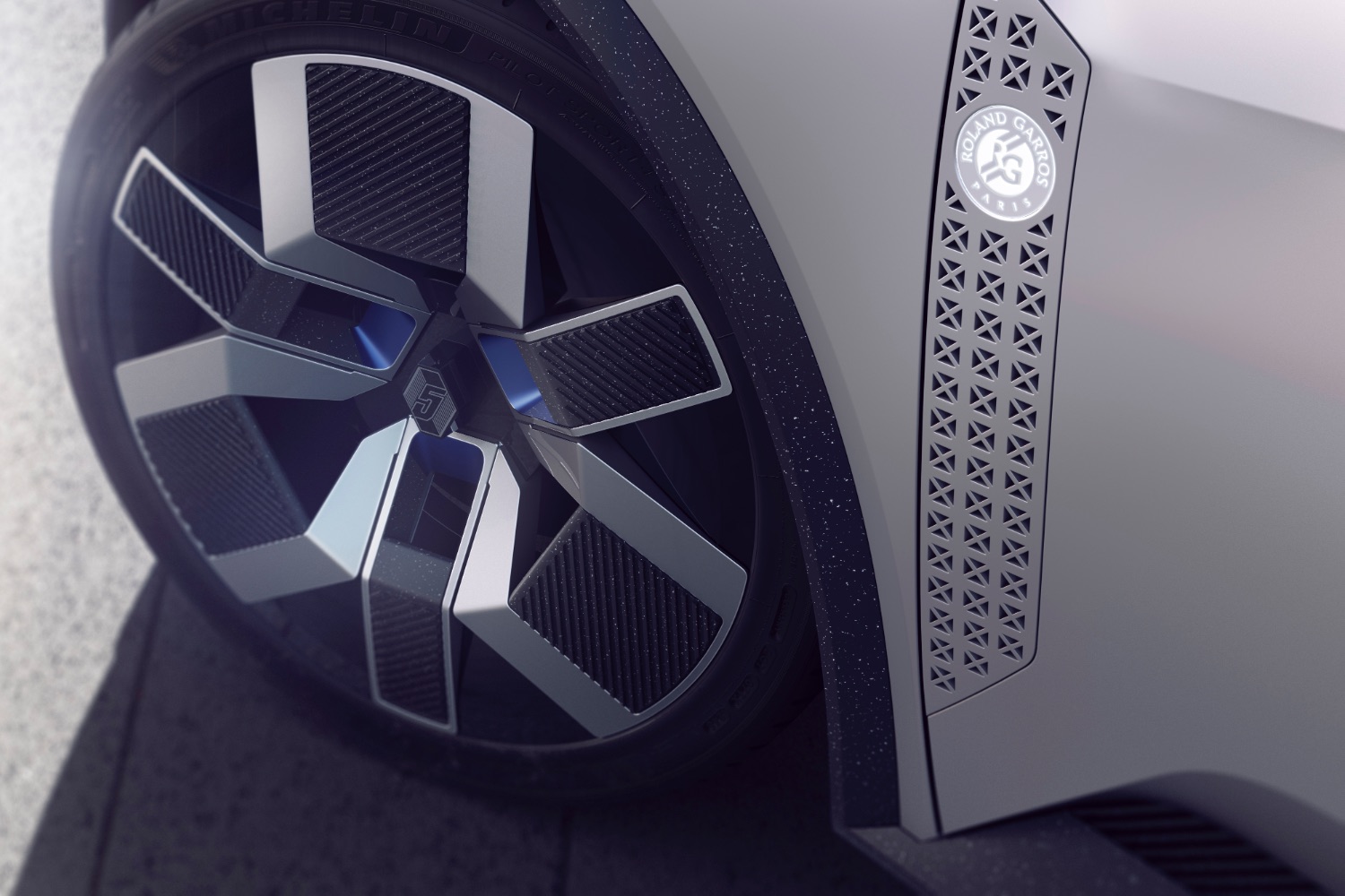 Renault brings electric 5 to Roland-Garros