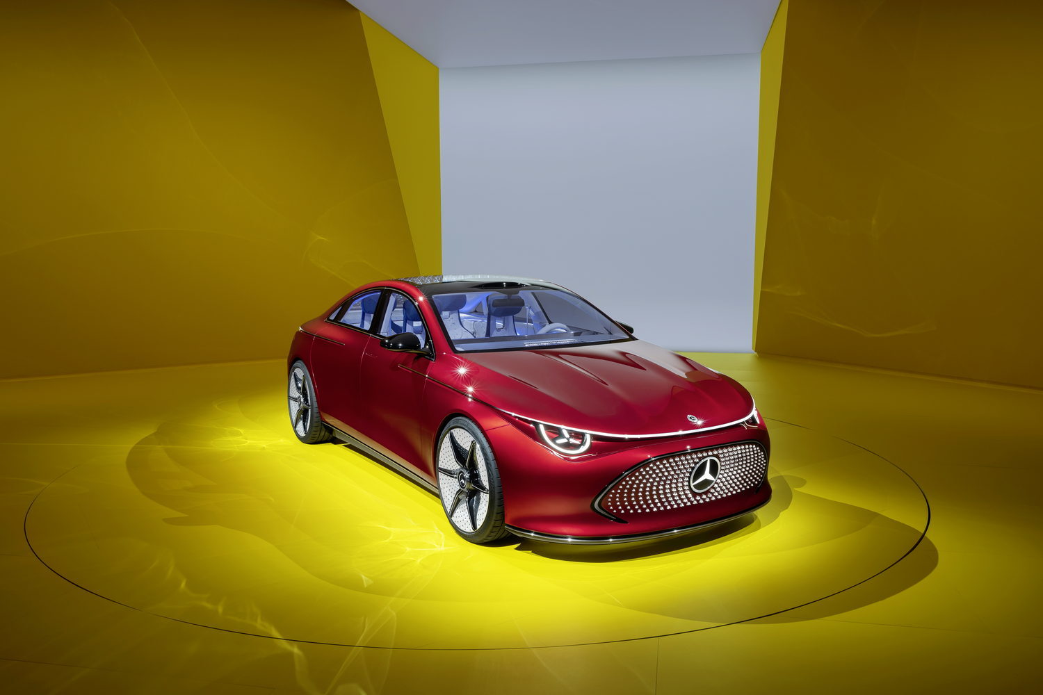 Electric Mercedes CLA previewed with concept