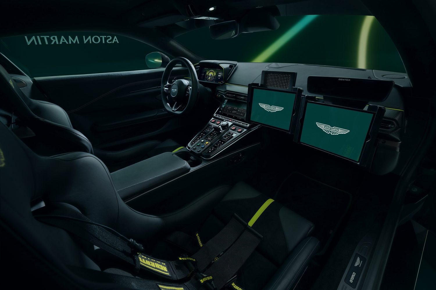 New Aston Martin Vantage gets ready for F1