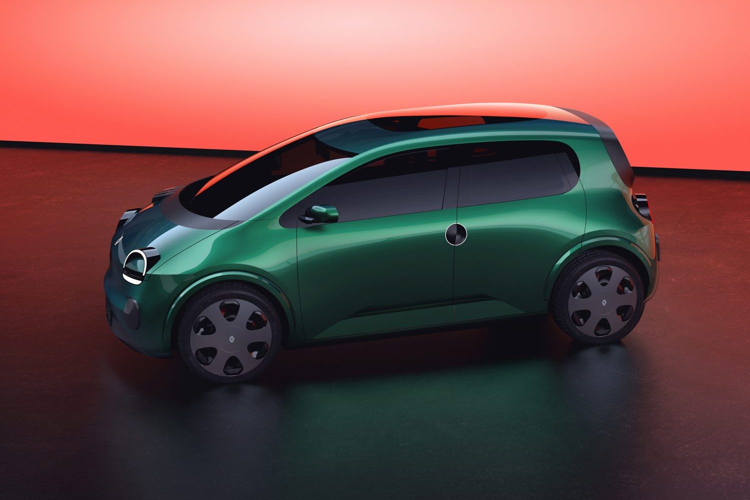 Electric Renault Twingo set for Paris