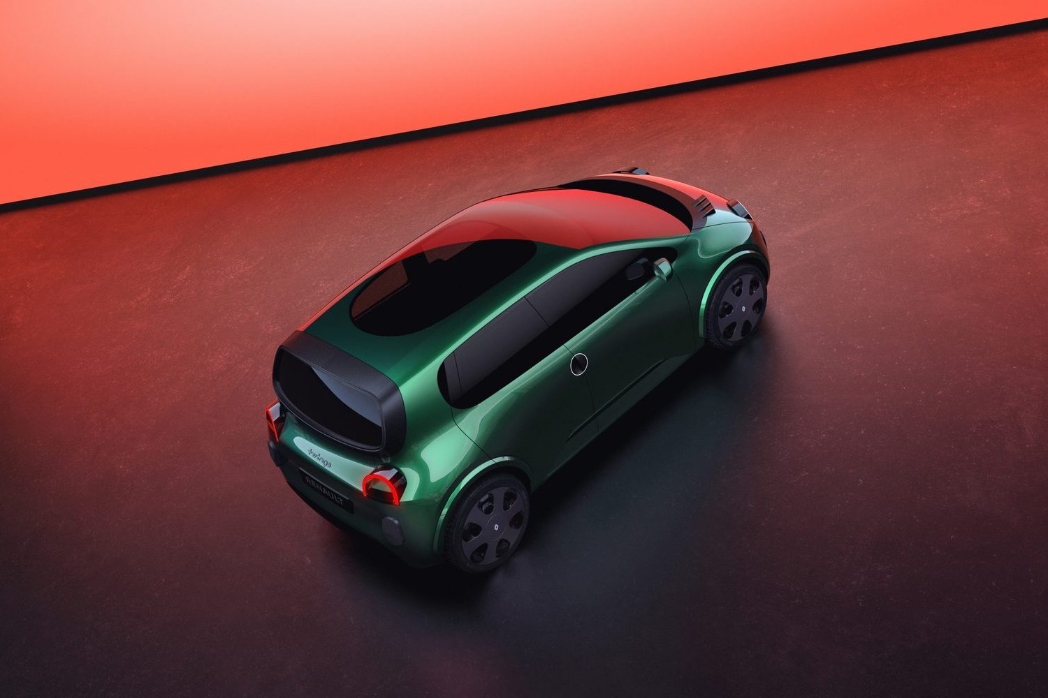 Electric Renault Twingo set for Paris