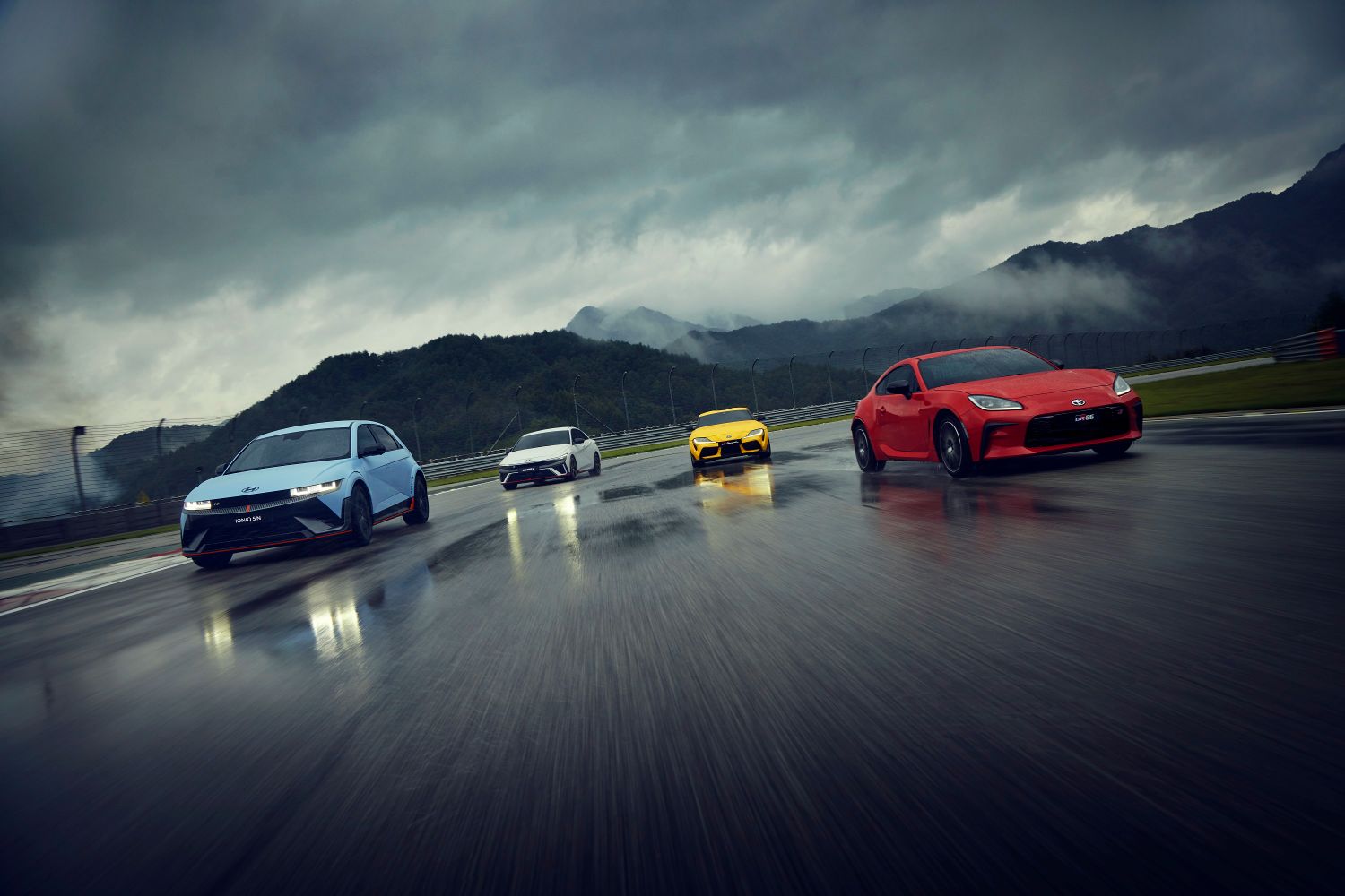 Hyundai and Toyota high-performance festival