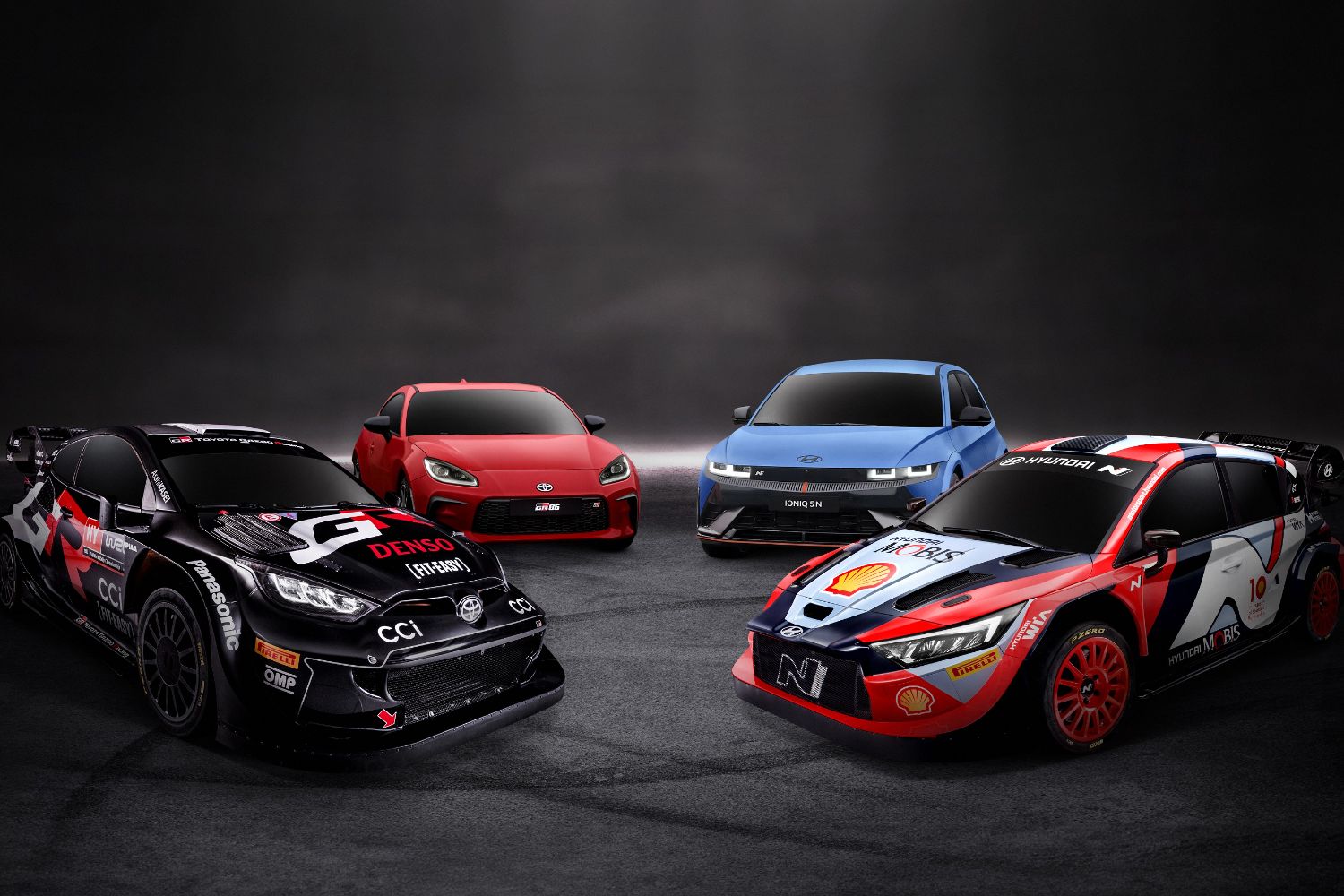 Hyundai and Toyota high-performance festival