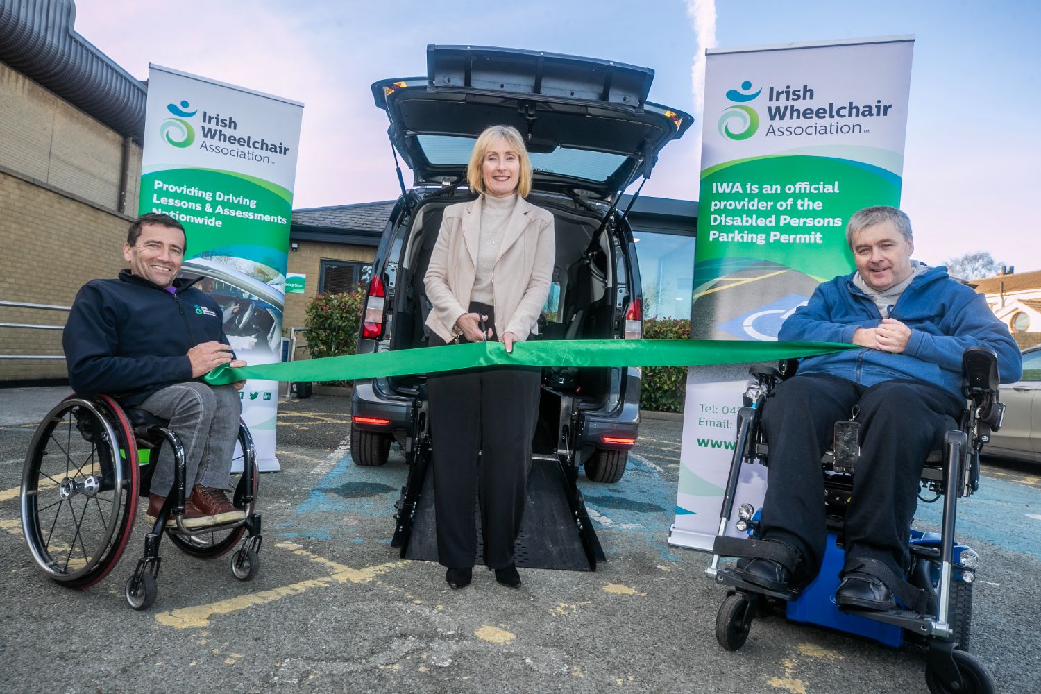 IWA launches drive-from-wheelchair vehicle