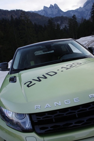 Range Rover Evoque 2WD prototype