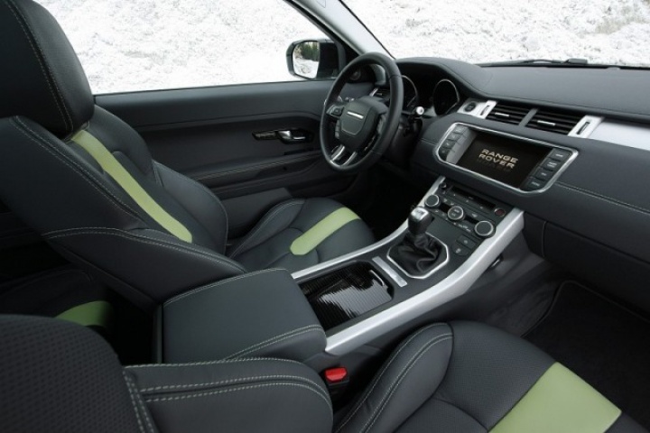 Range Rover Evoque 2WD prototype