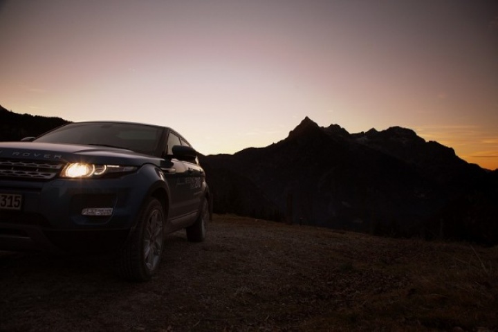 Range Rover Evoque 2WD prototype