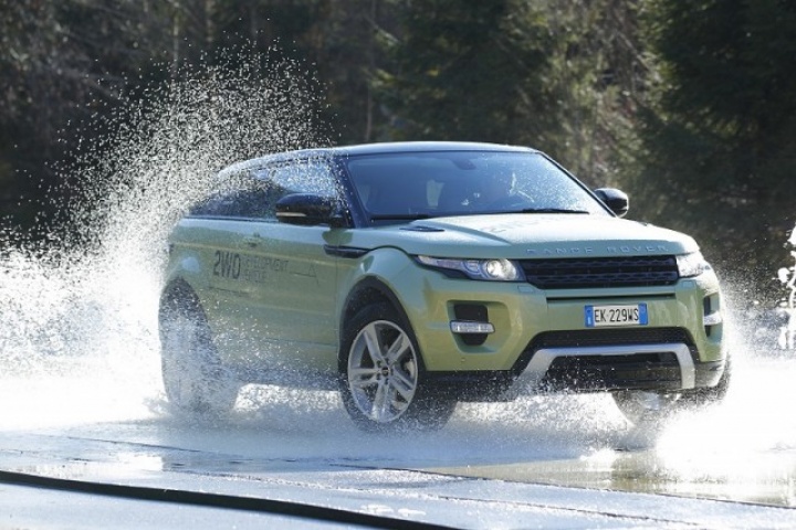 Range Rover Evoque 2WD prototype