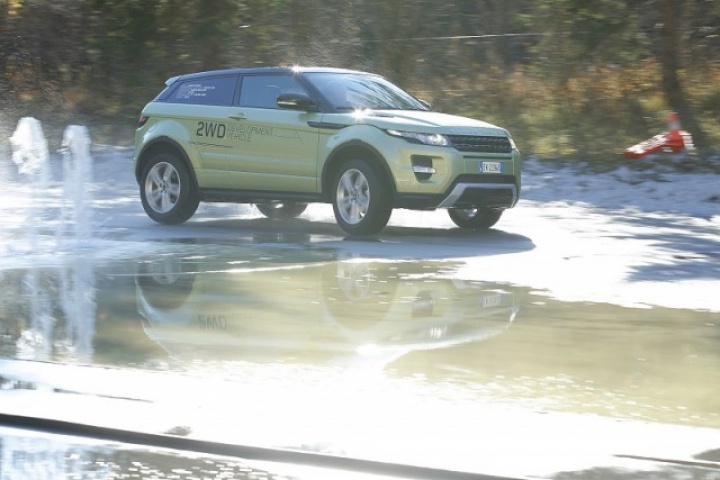 Range Rover Evoque 2WD prototype