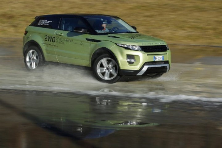Range Rover Evoque 2WD prototype
