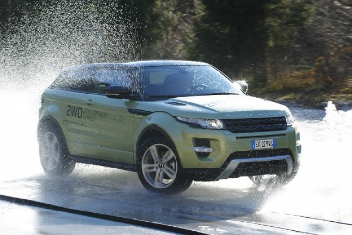 Range Rover Evoque 2WD prototype