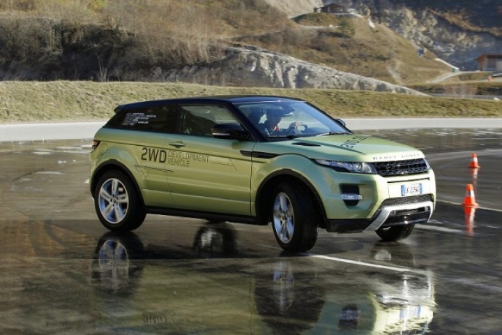 Range Rover Evoque 2WD prototype