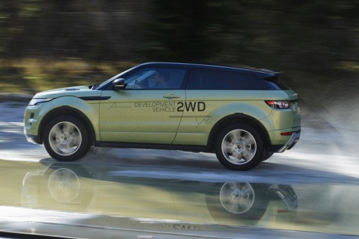 Range Rover Evoque 2WD prototype