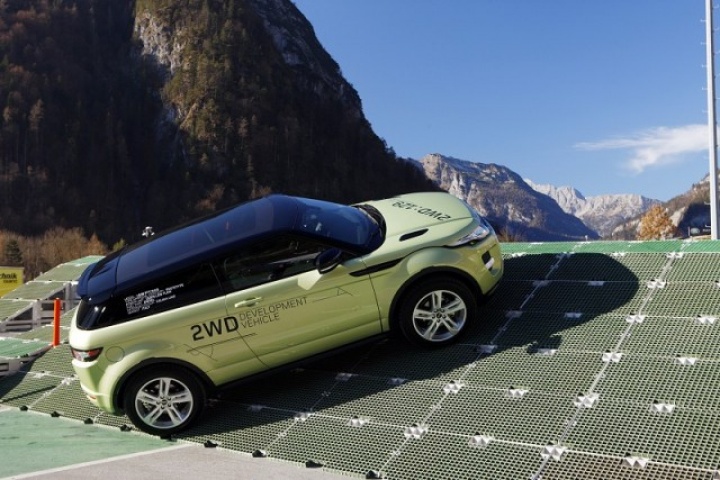 Range Rover Evoque 2WD prototype