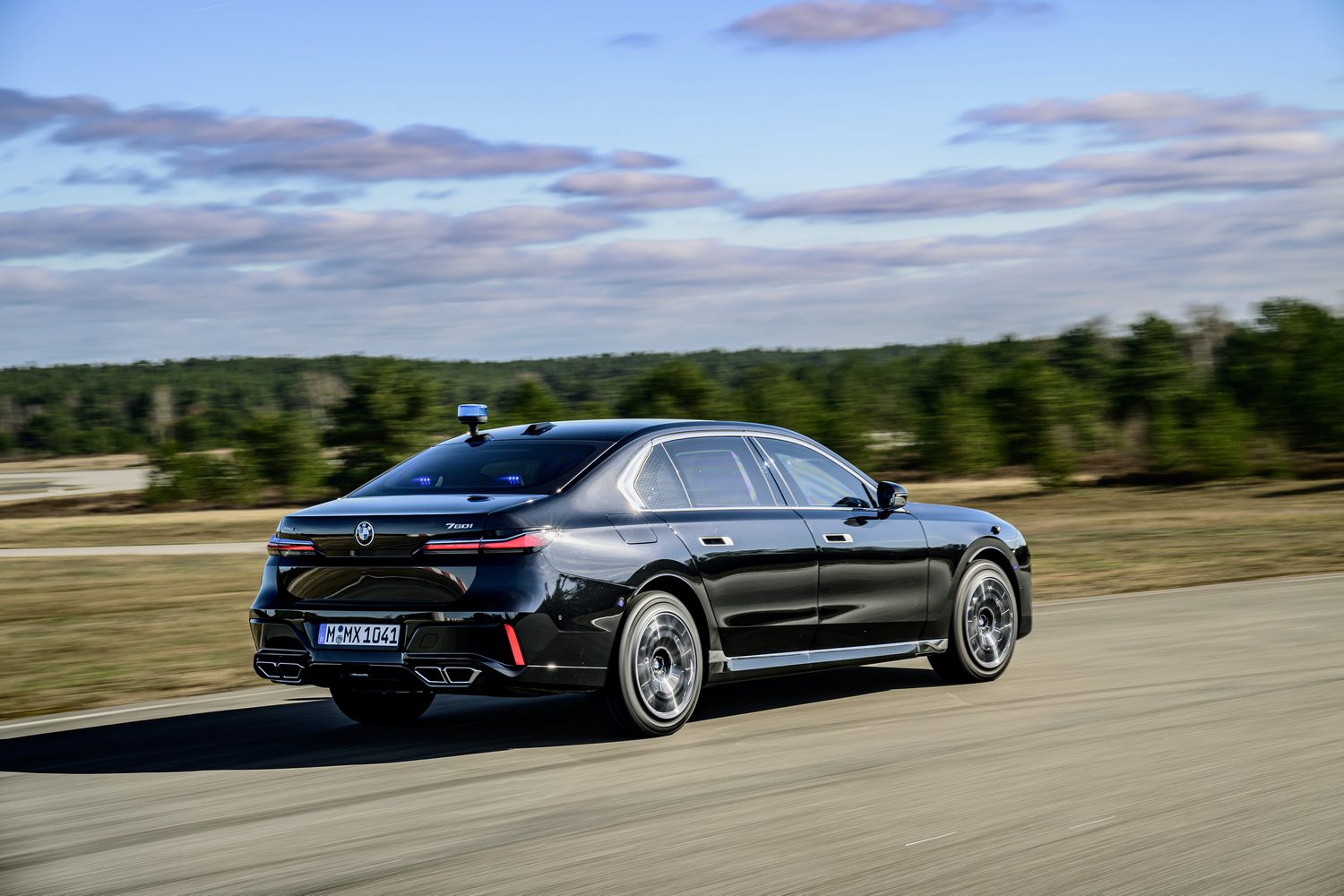 Learning how to drive a BMW armoured car Learning how to drive a BMW armoured car