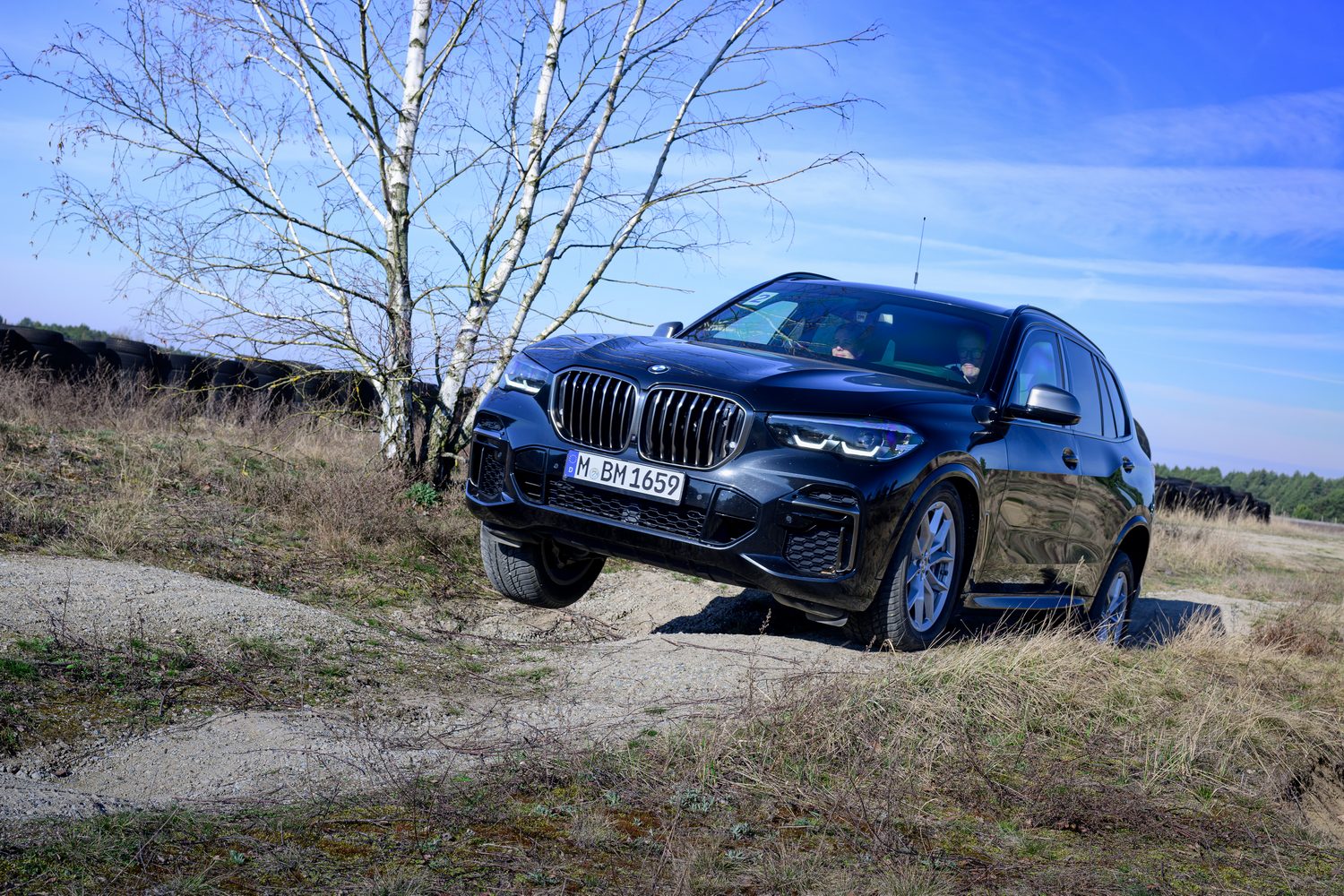 Learning how to drive a BMW armoured car Learning how to drive a BMW armoured car