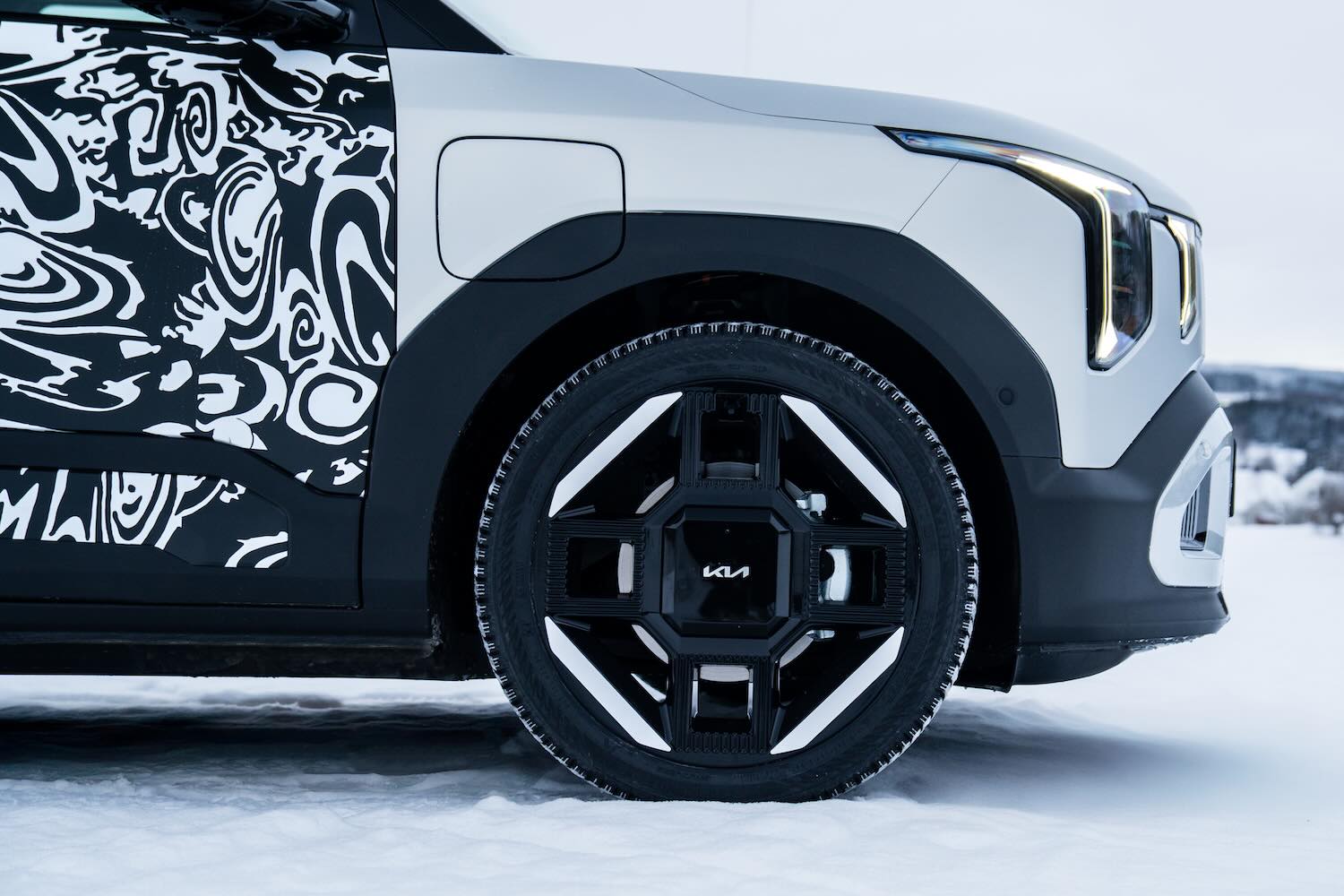 Kia EV2 covers 310km in winter trial