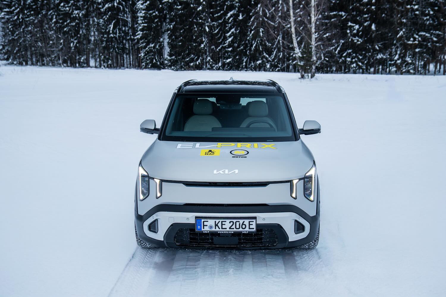 Kia EV2 covers 310km in winter trial