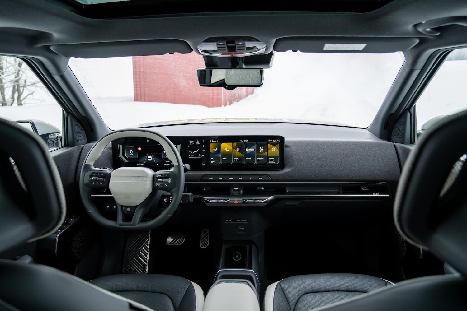 Kia EV2 covers 310km in winter trial