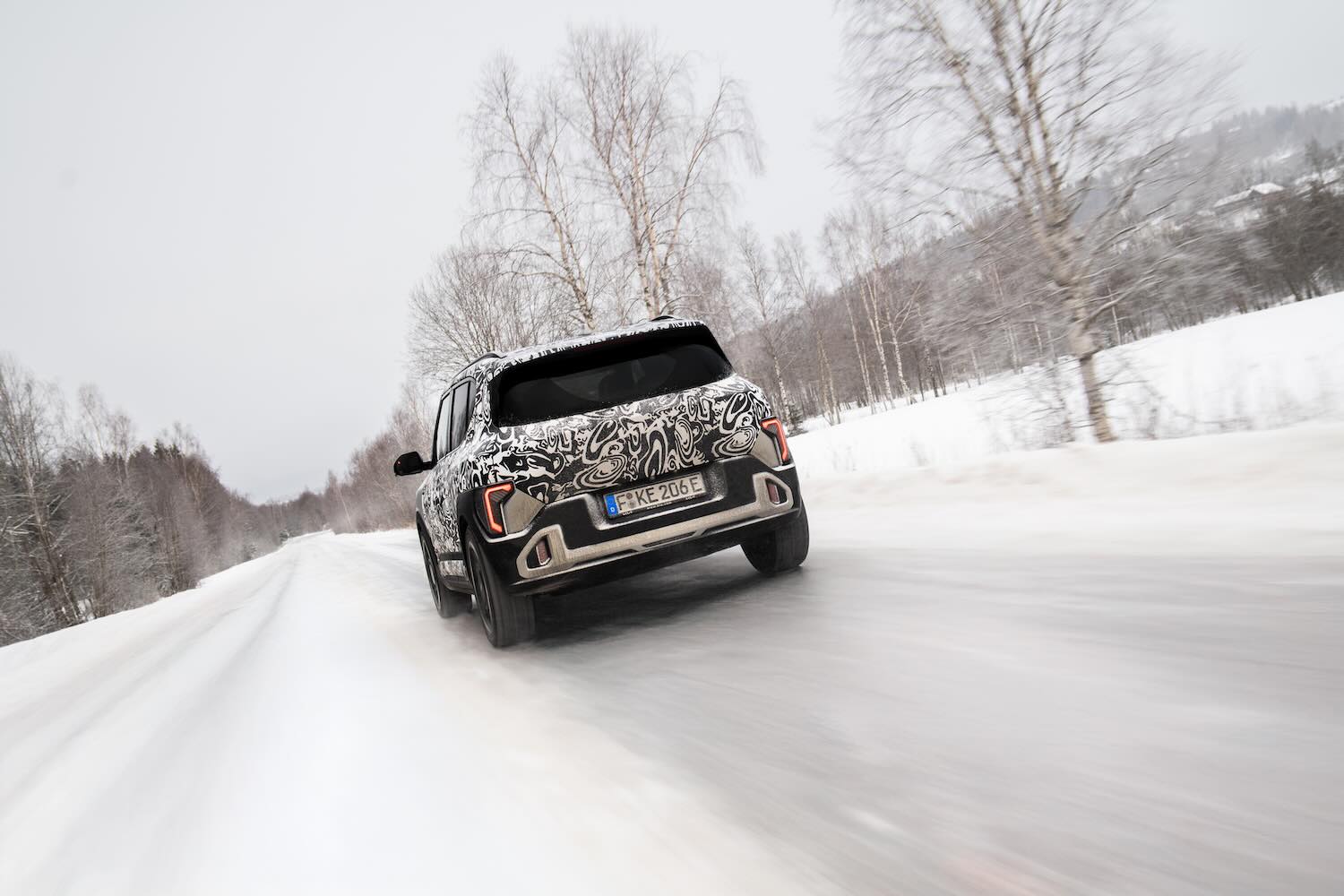 Kia EV2 covers 310km in winter trial