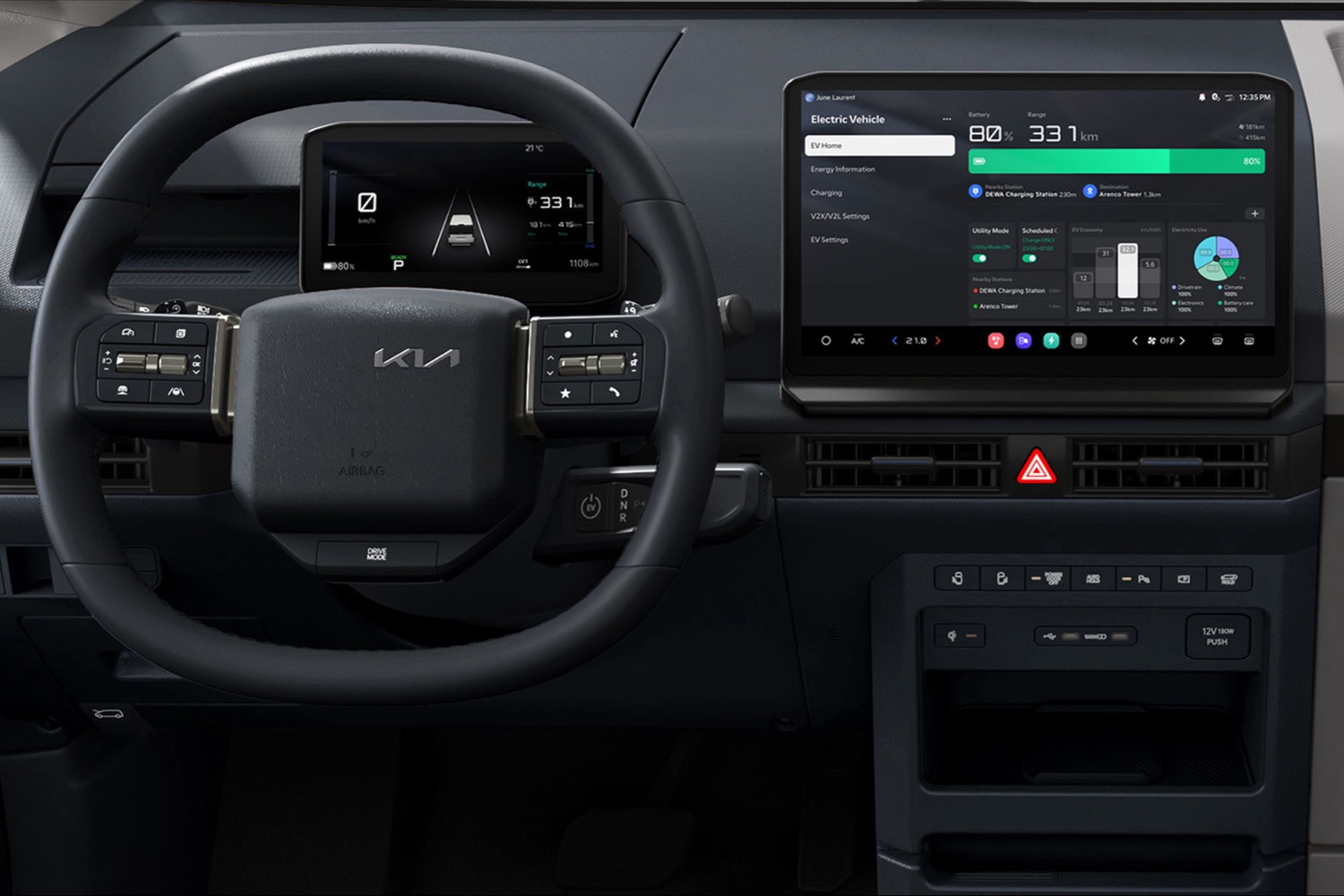 Kia PV5 seven-seat version confirmed for Ireland