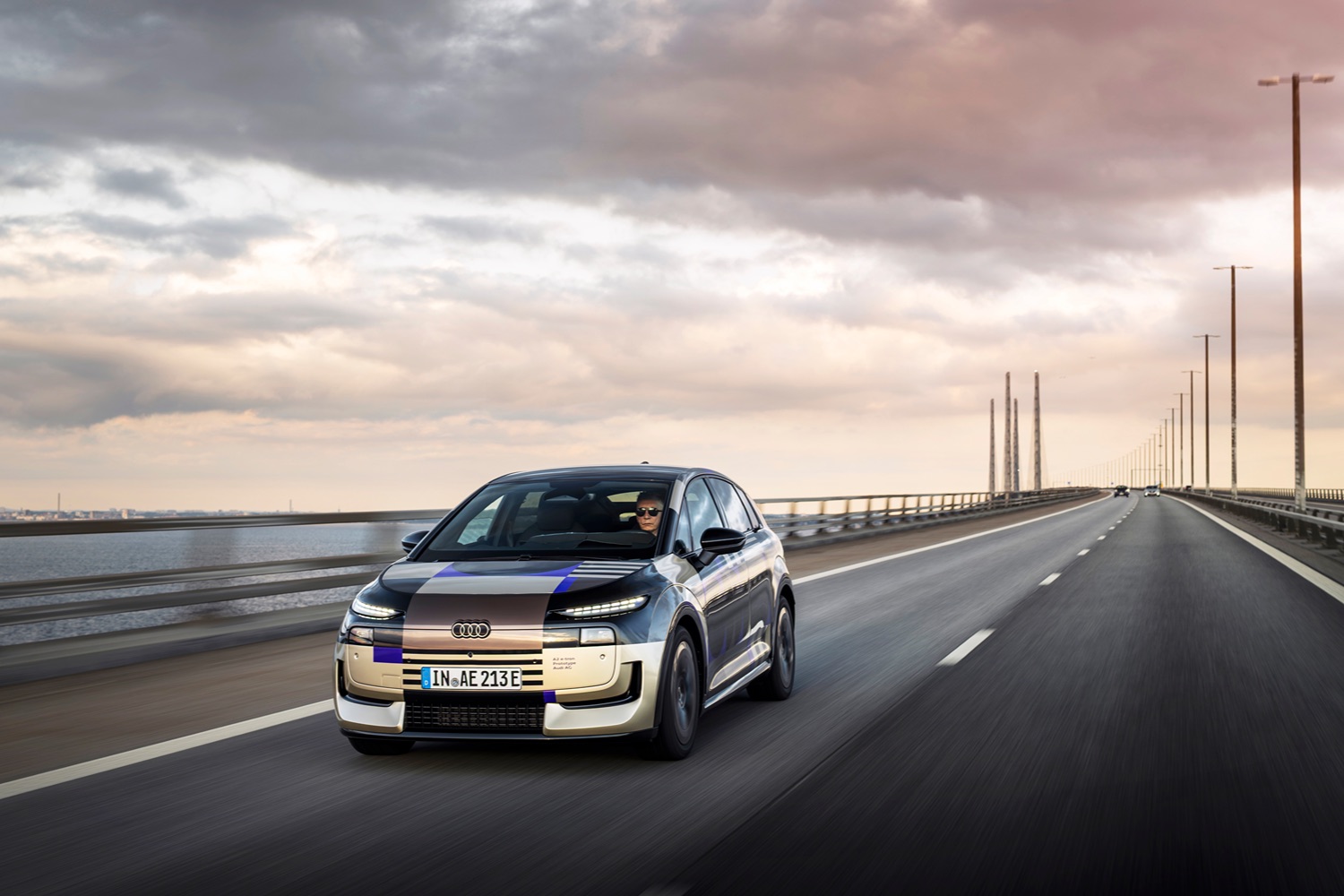 New Audi A2 on the road