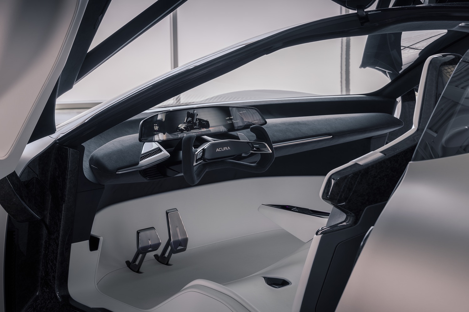 acura nexera concept car interior