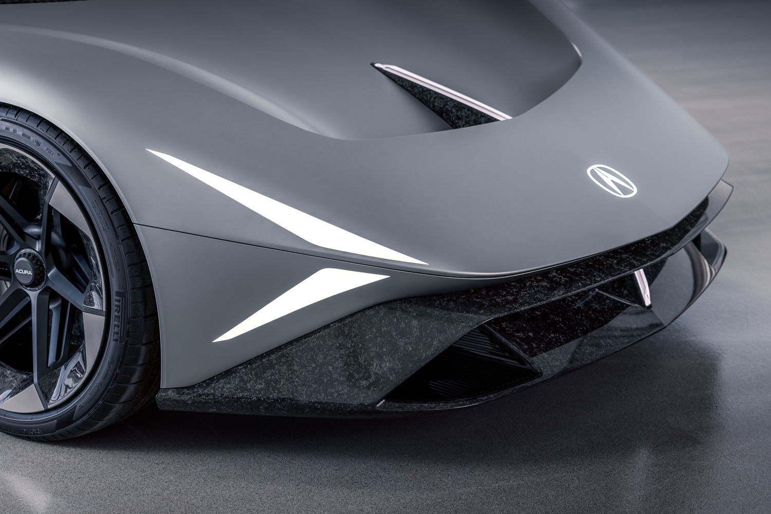 acura nexera concept car lights