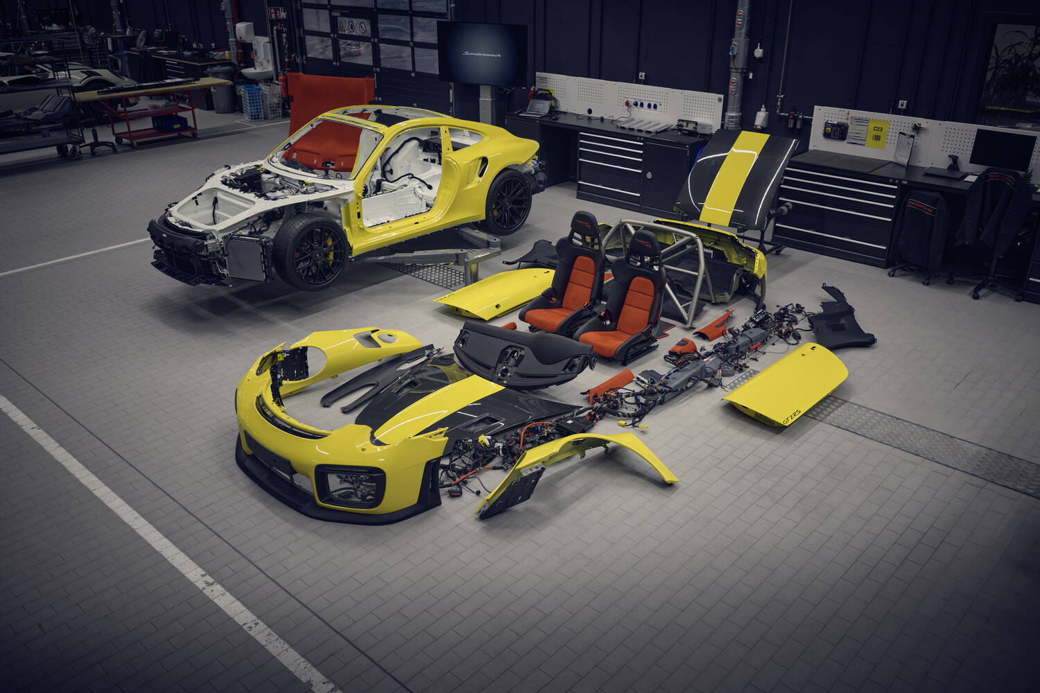 Porsche 911 GT2 RS pre-conversion