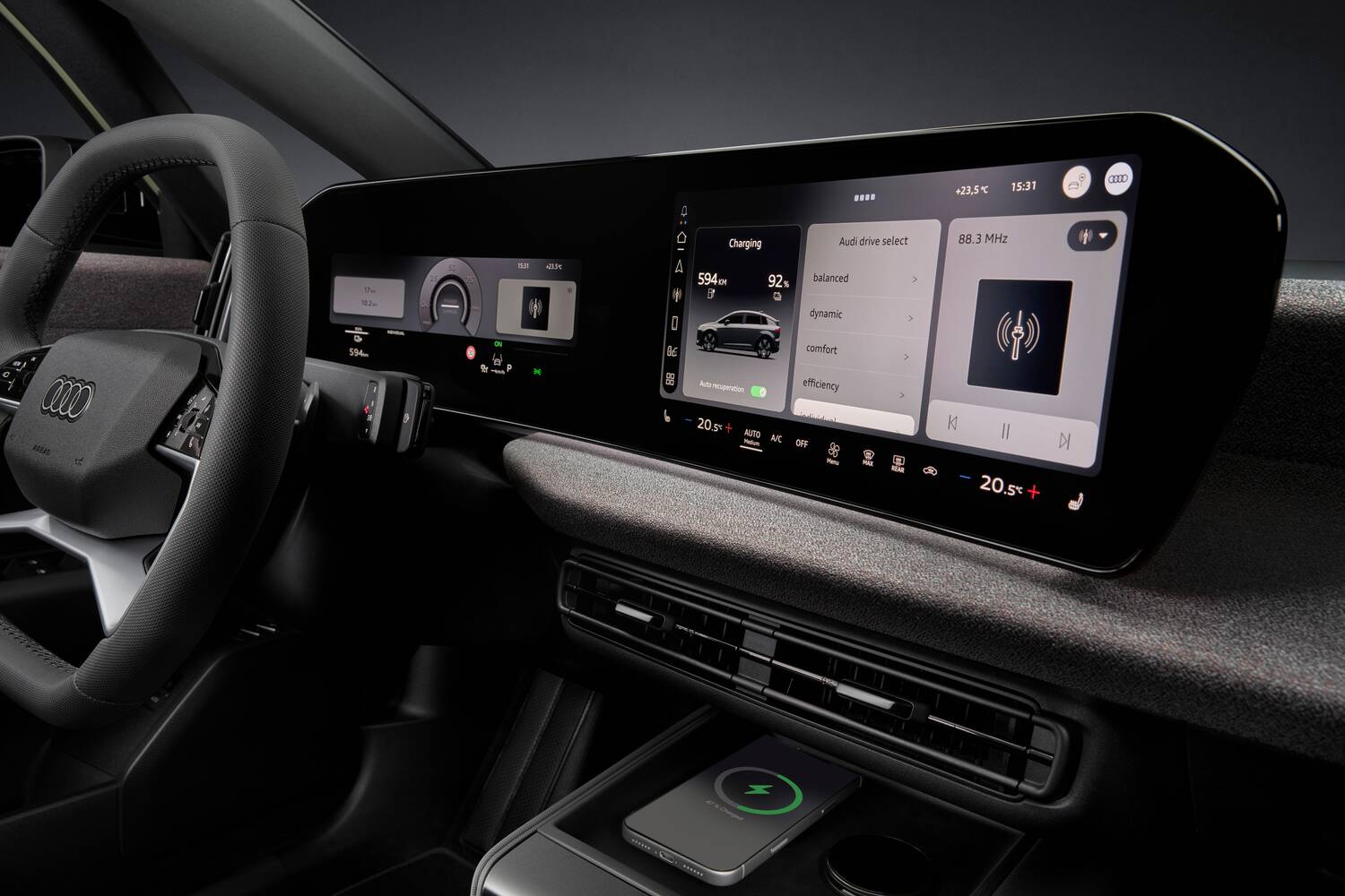 Audi A2 e-tron tech