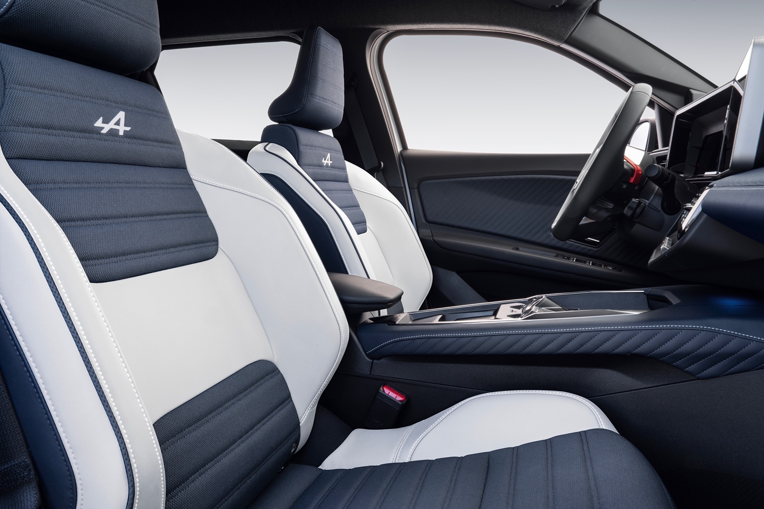 Alpine A290 interior