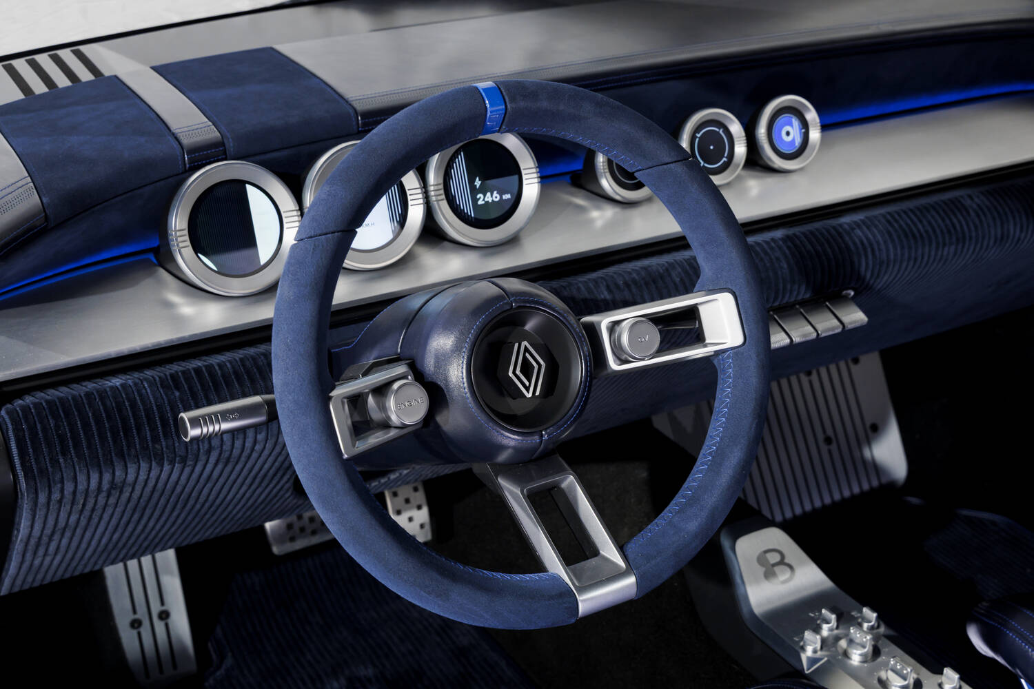 Renault 8 Gordini Concept interior