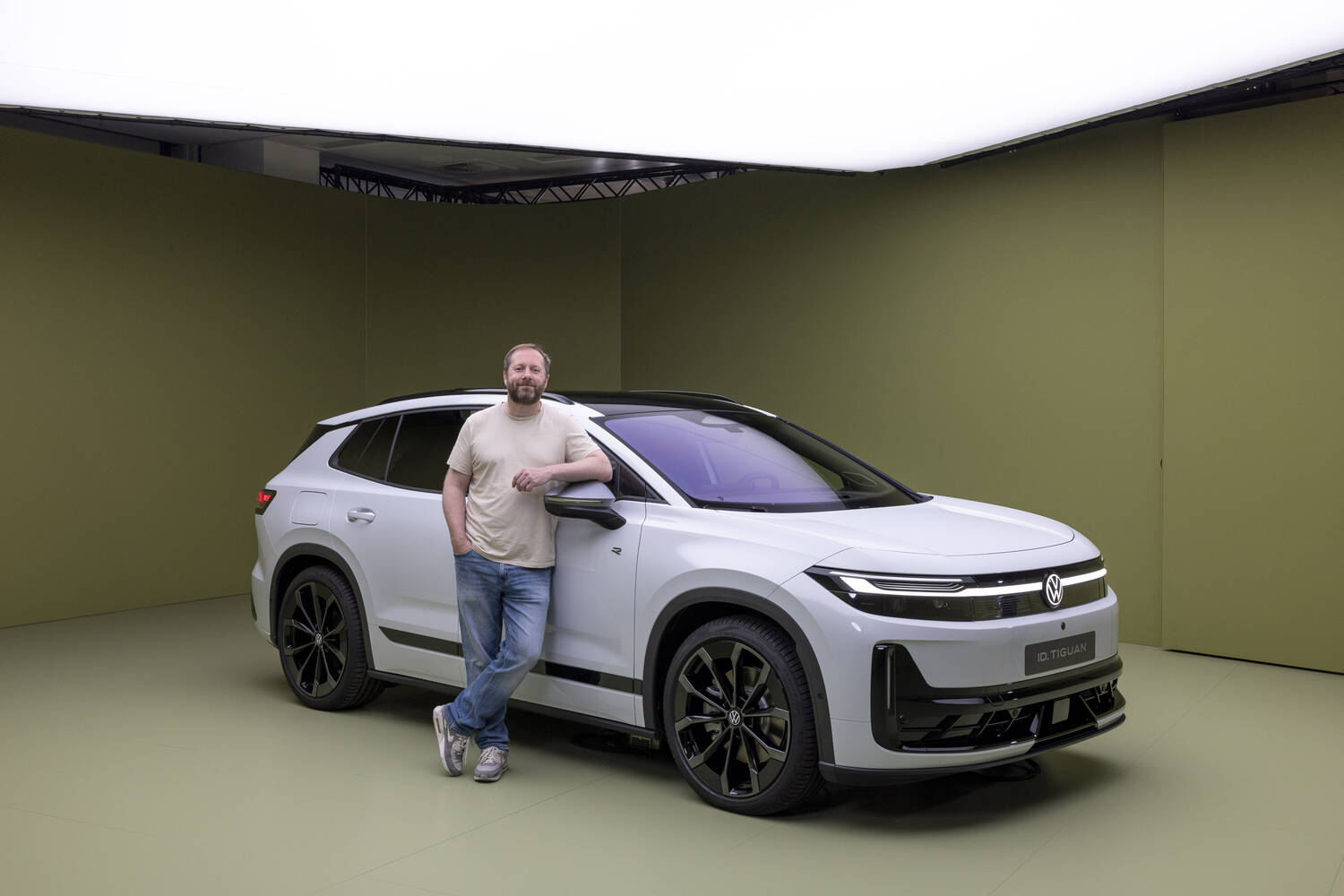 Dave with VW ID. Tiguan