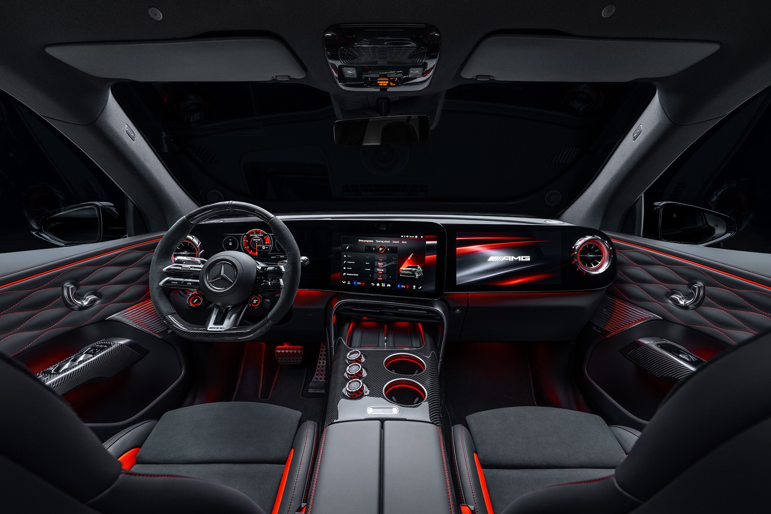 Mercedes-AMG GT SUV interior